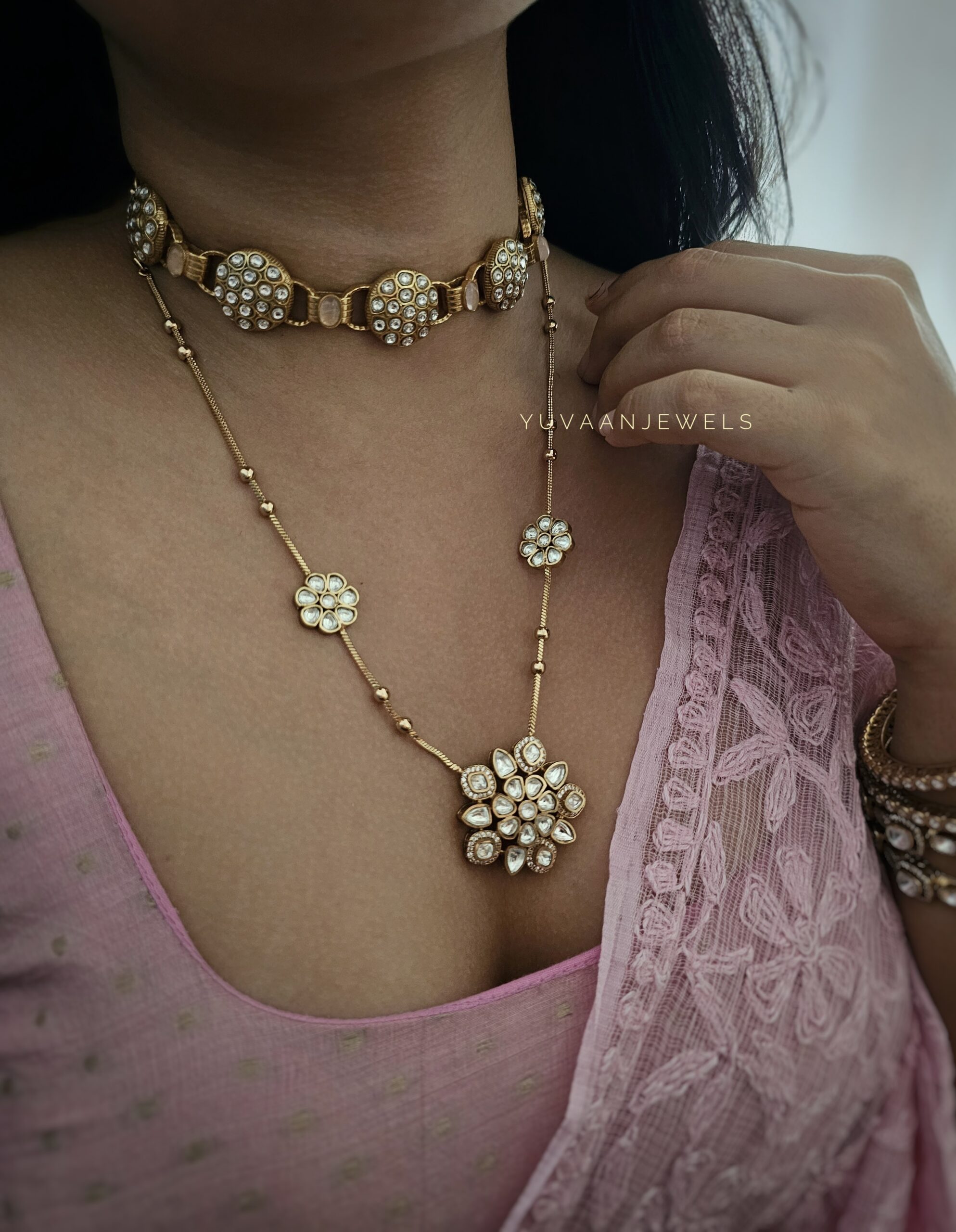 Ishira handcrafted choker Thumbnail