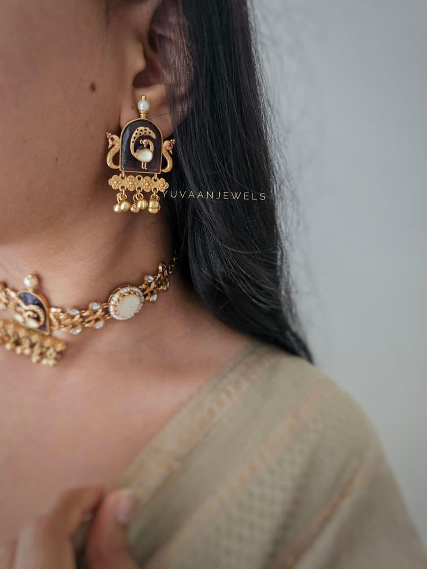 Vedh polki handcrafted choker Thumbnail