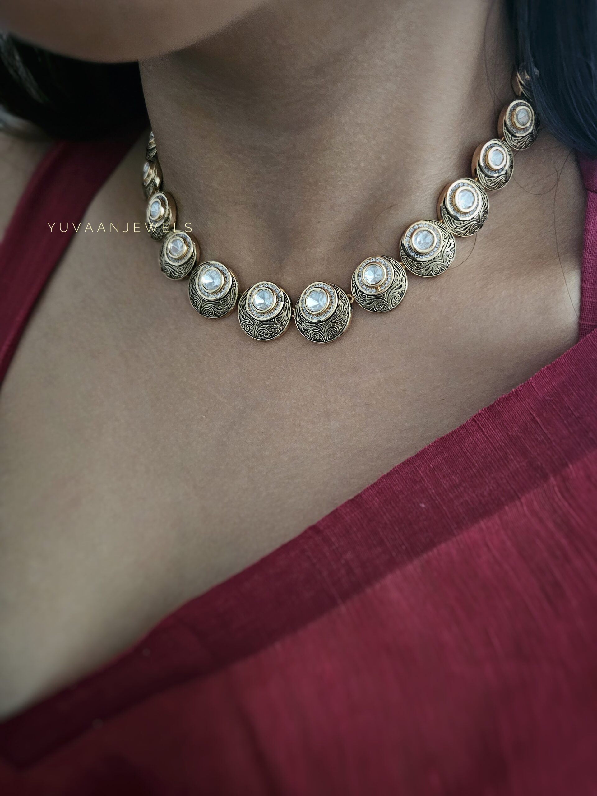 Uttraa meena hasli necklace Thumbnail