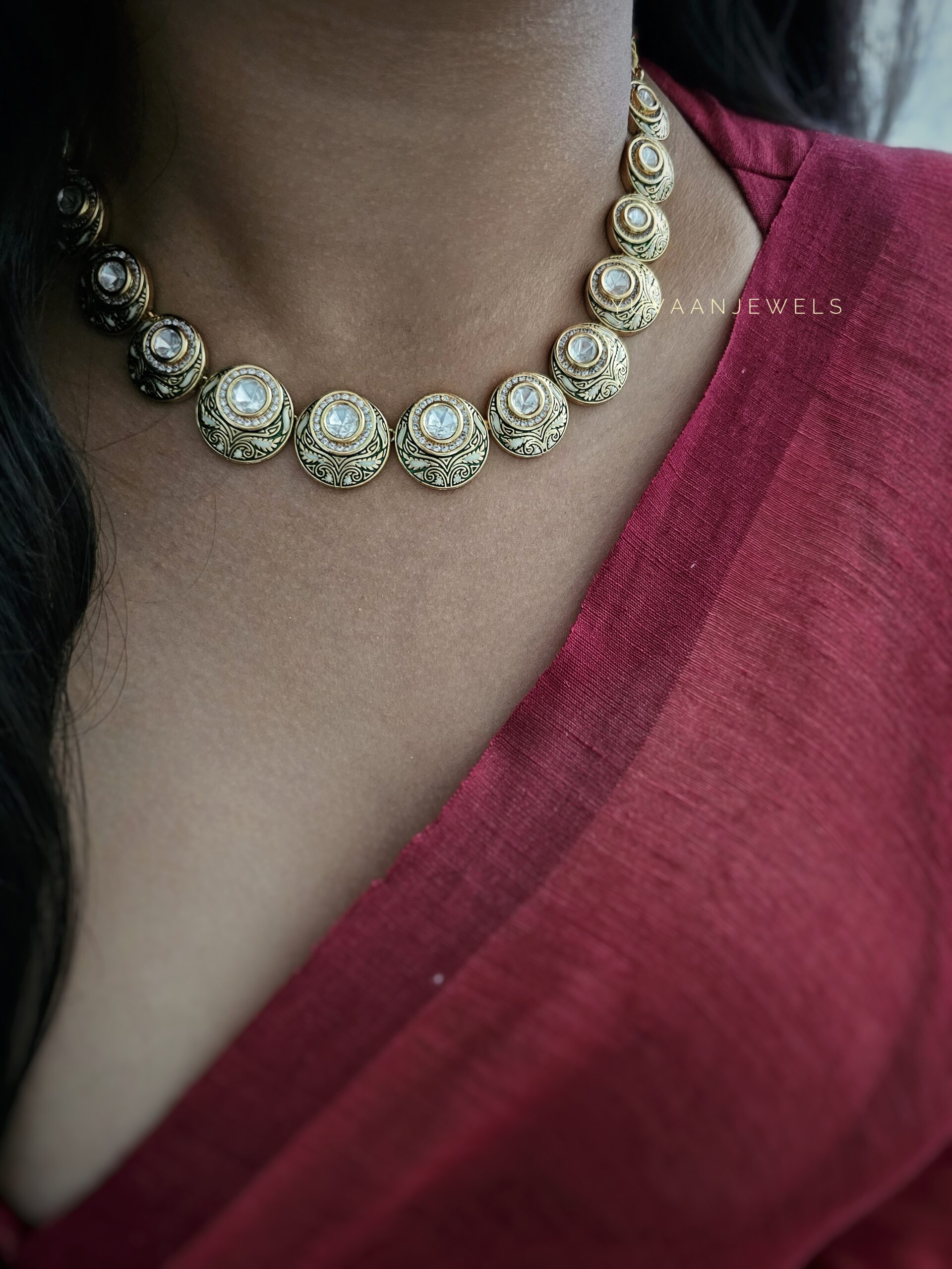 Uttraa meena hasli necklace Thumbnail