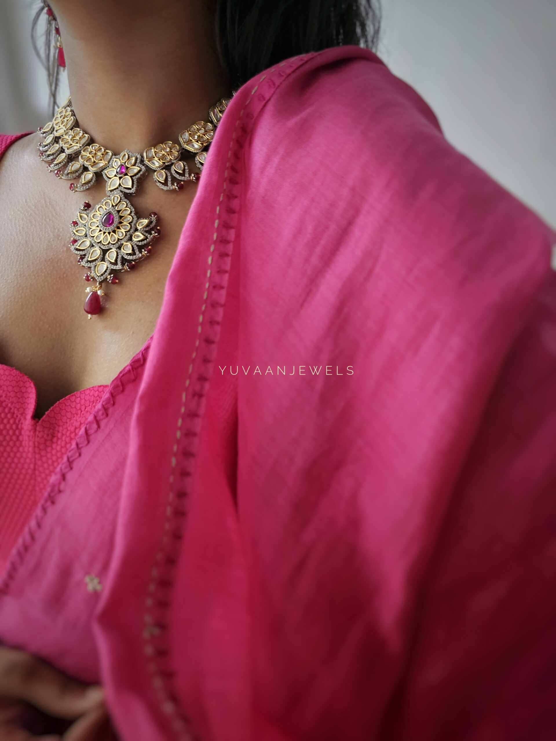 Aparna polki necklace Thumbnail