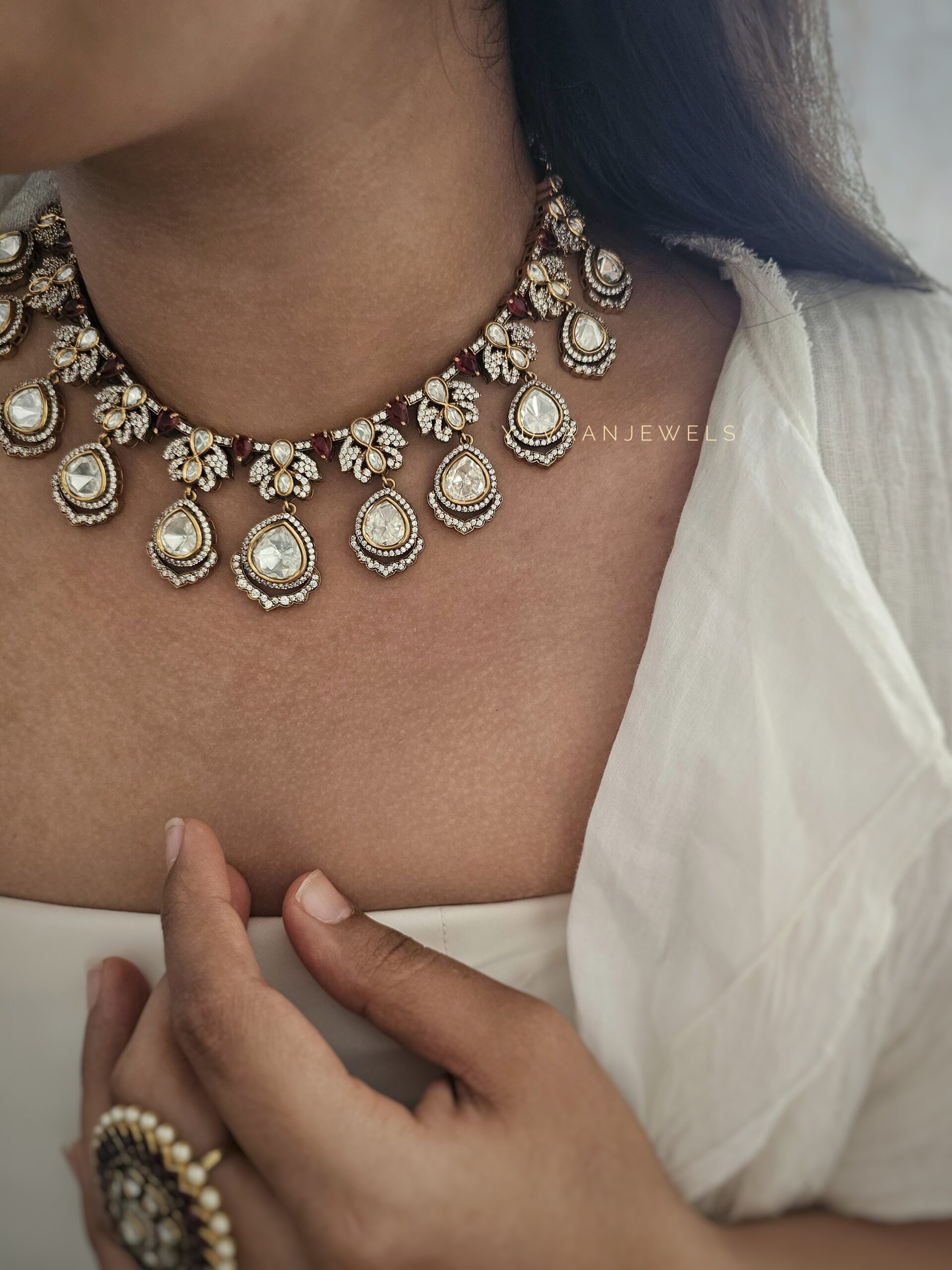 Vandana polki necklace Thumbnail