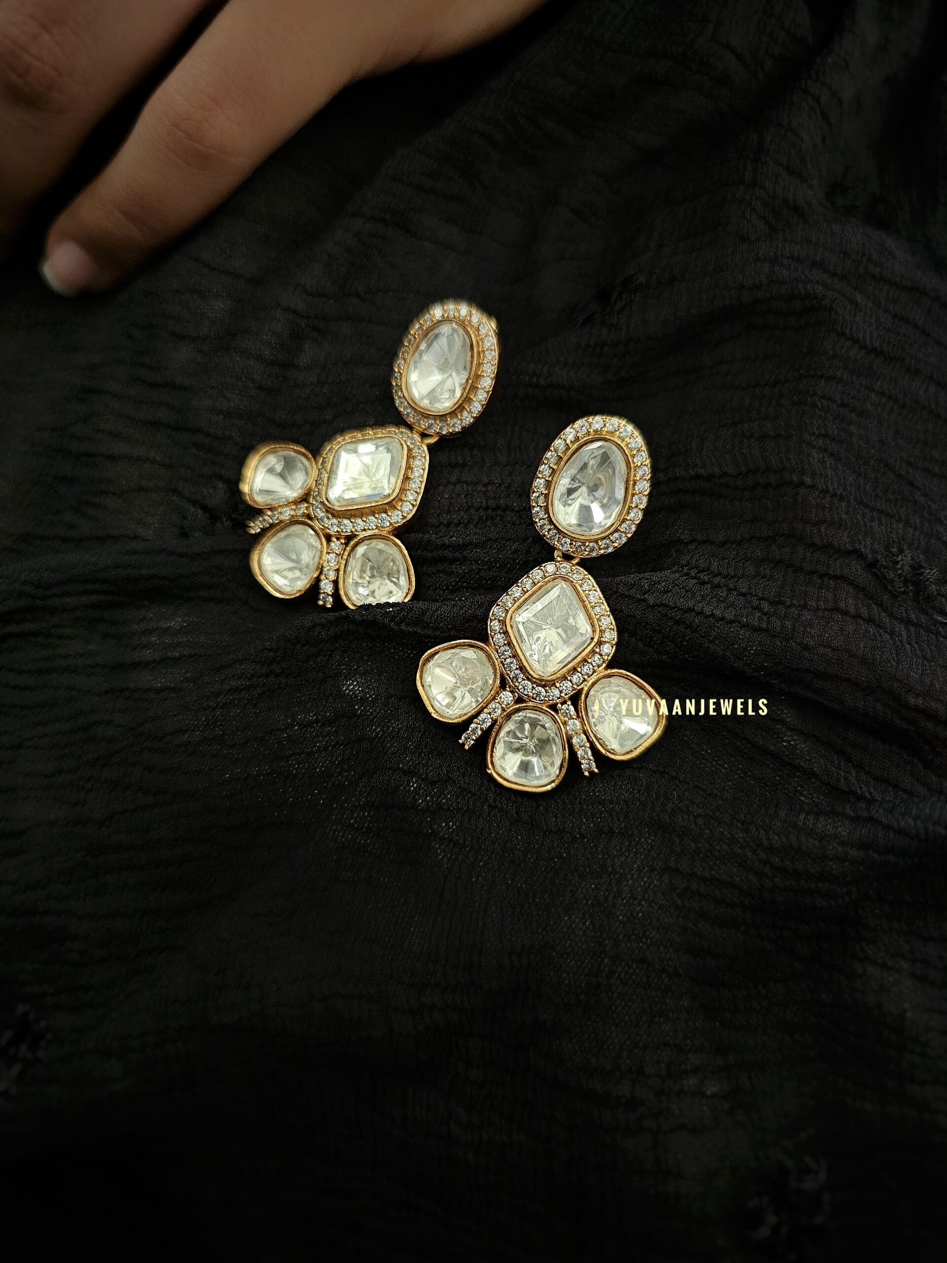 Lira polki necklace/choker Thumbnail