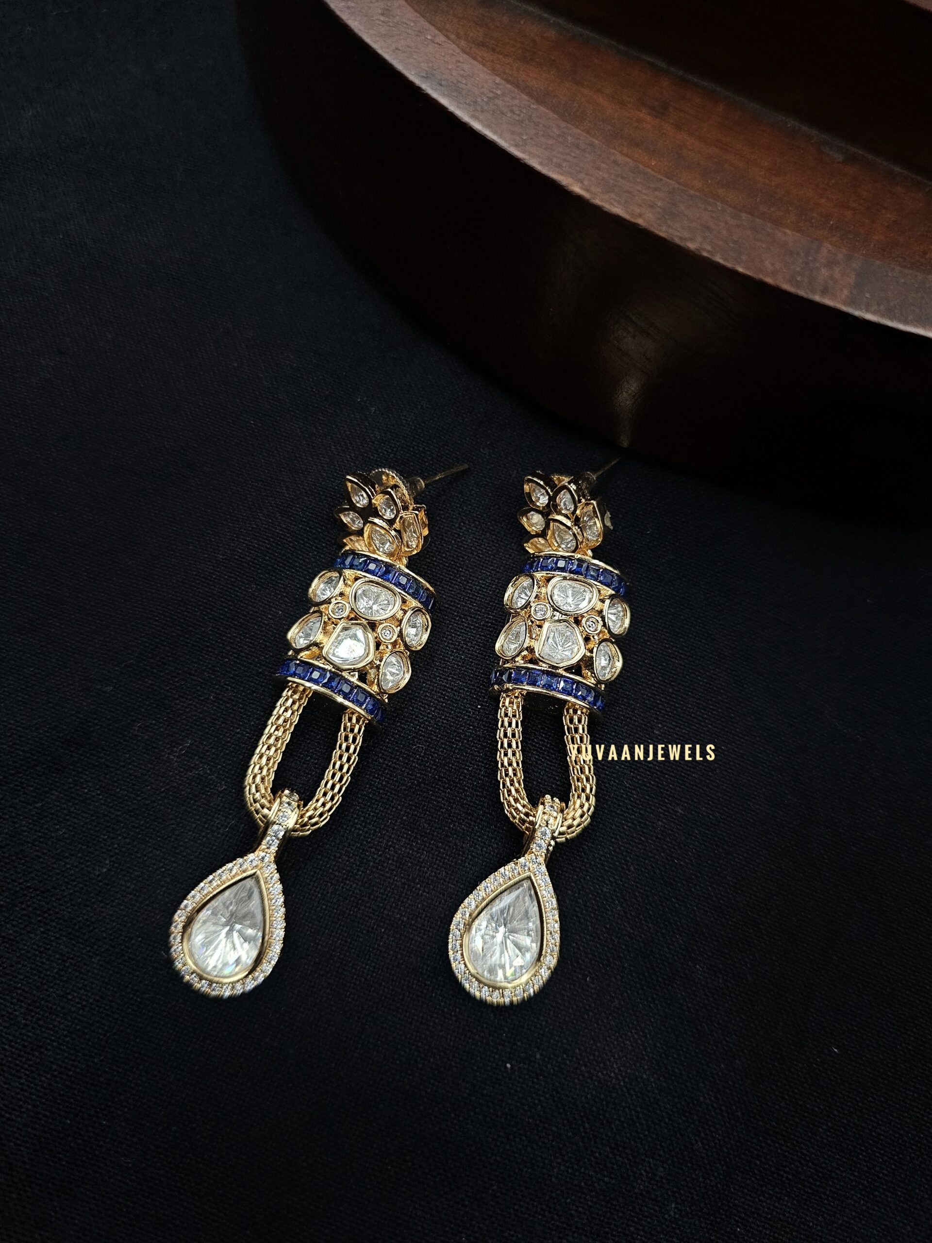 Nimrat Delicate polki necklace Thumbnail