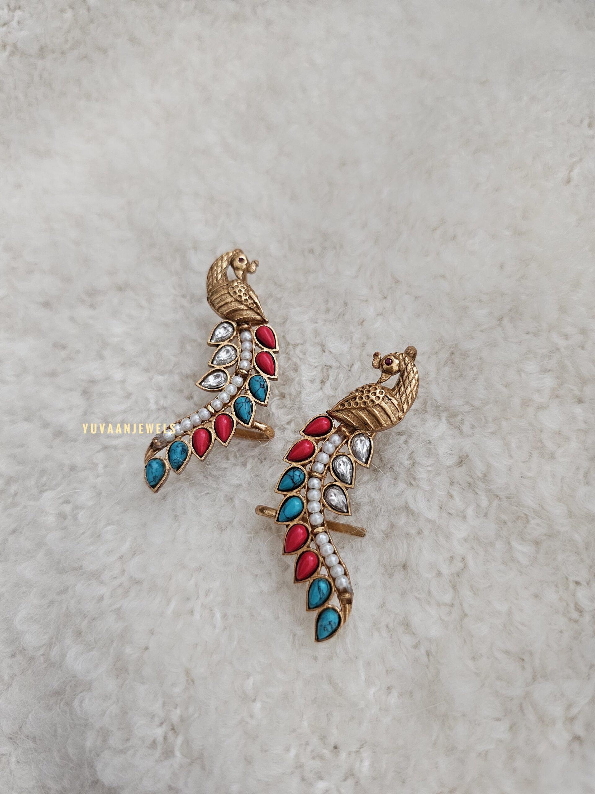 Nirya handcrafted ear cuffs Thumbnail