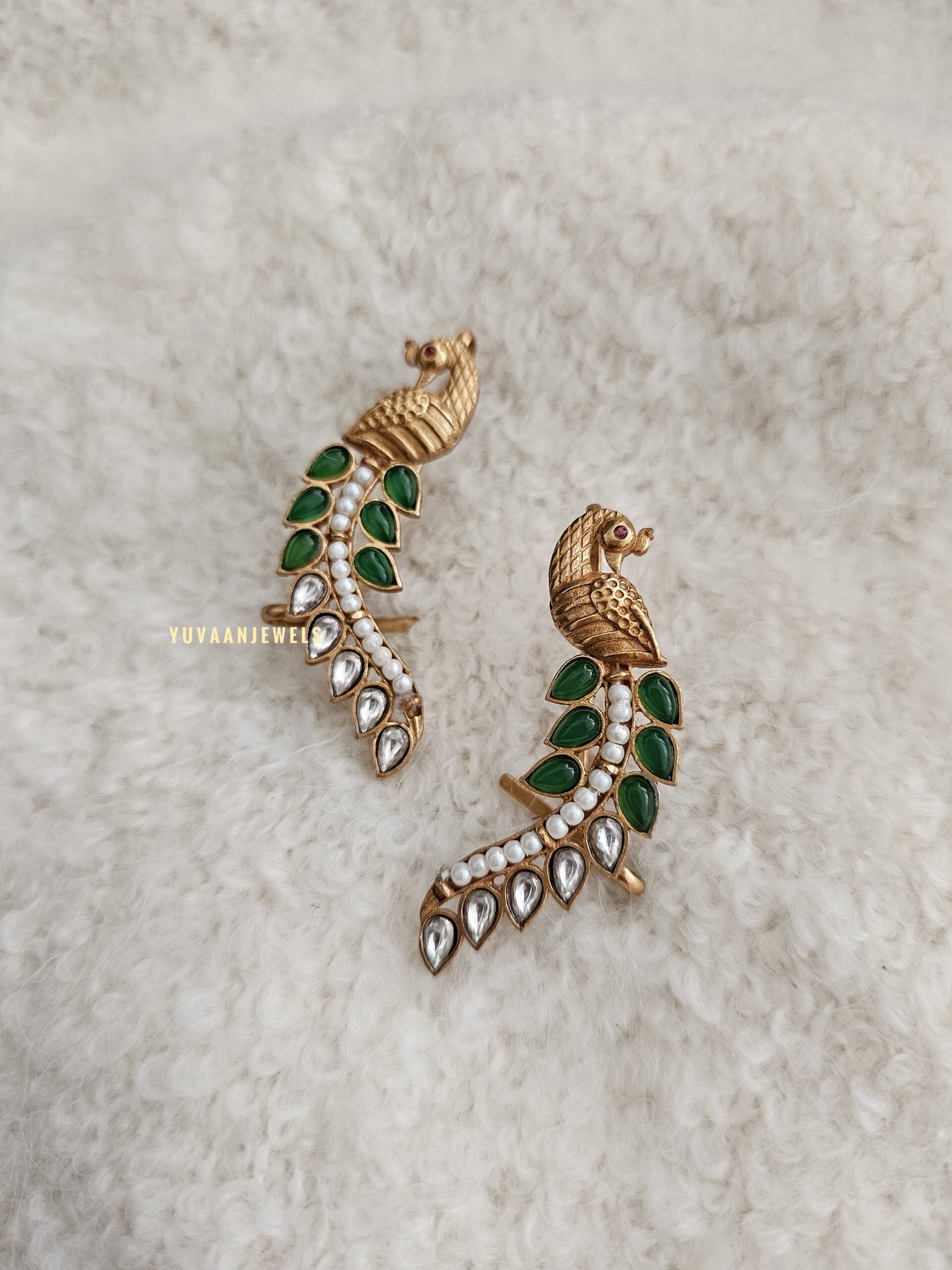 Nirya handcrafted ear cuffs Thumbnail