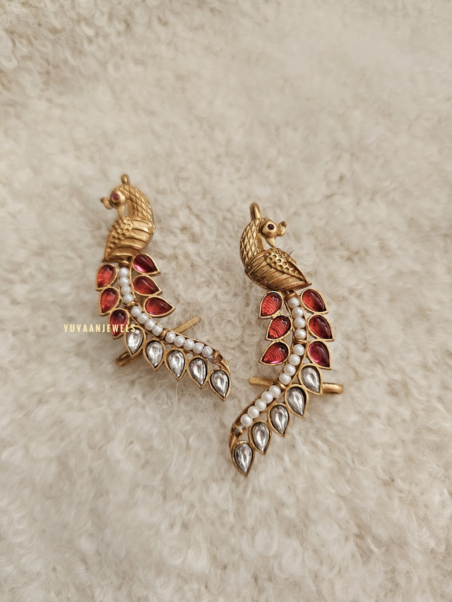 Nirya handcrafted ear cuffs Thumbnail