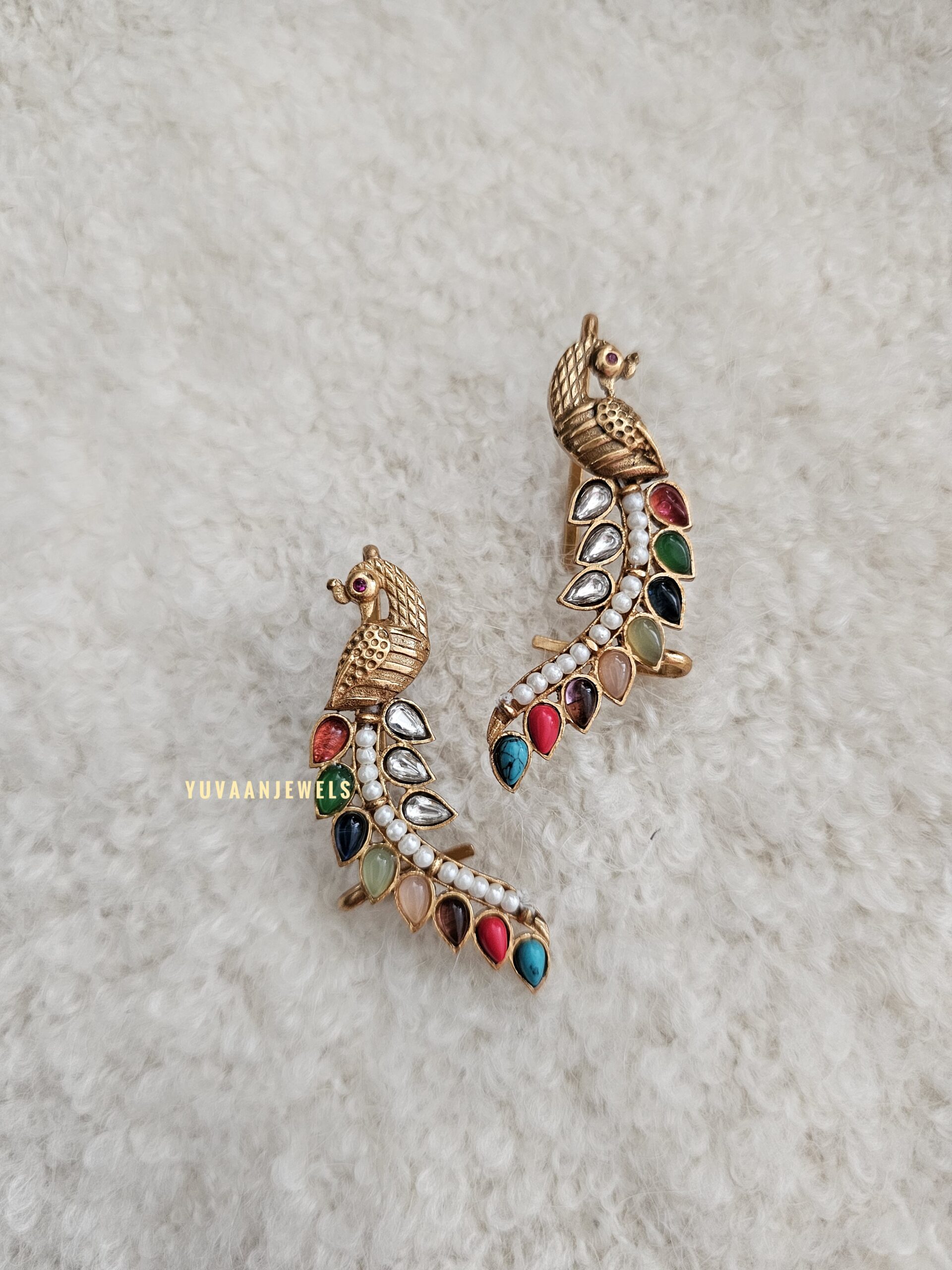 Nirya handcrafted ear cuffs Thumbnail