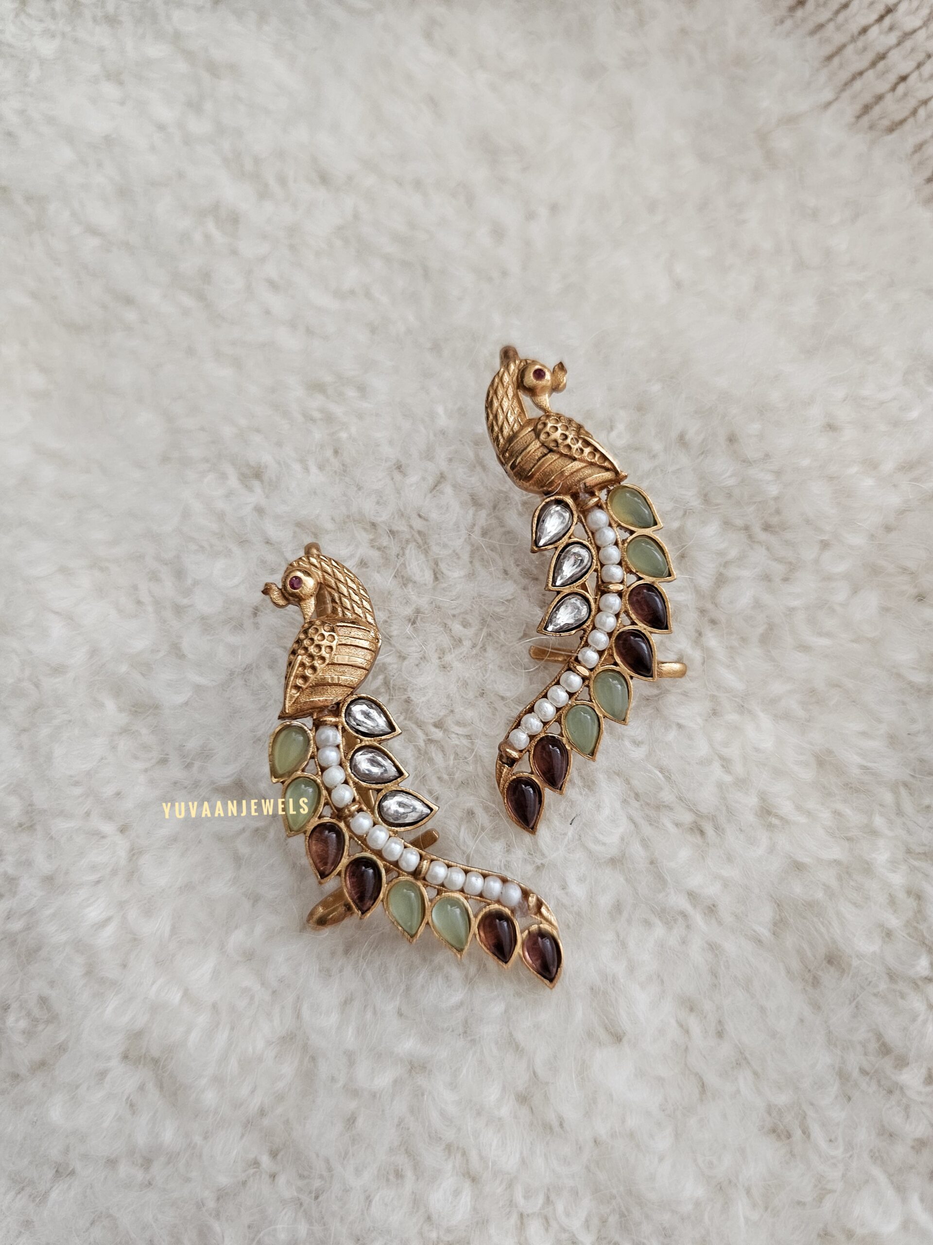 Nirya handcrafted ear cuffs Thumbnail