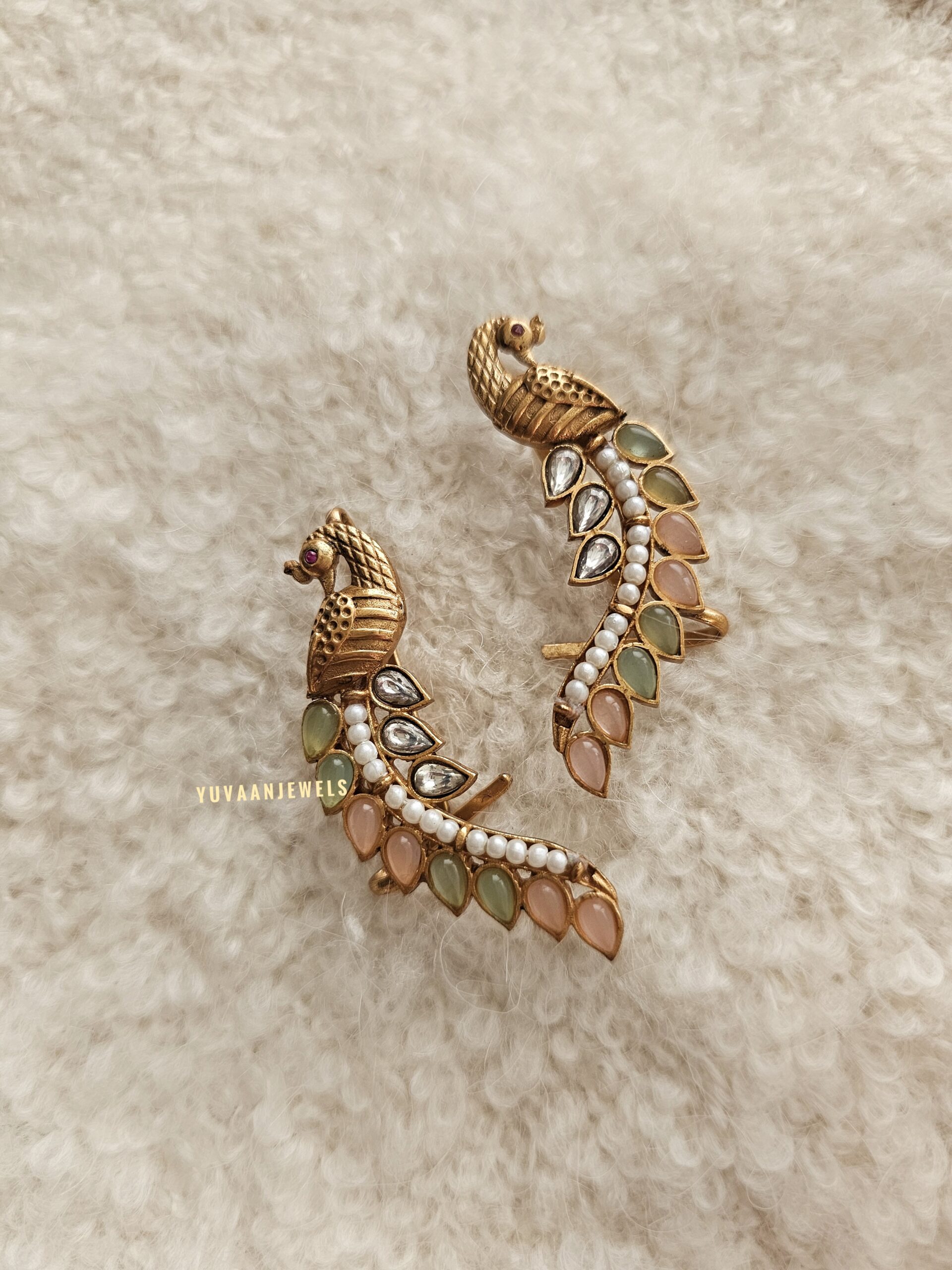 Nirya handcrafted ear cuffs Thumbnail