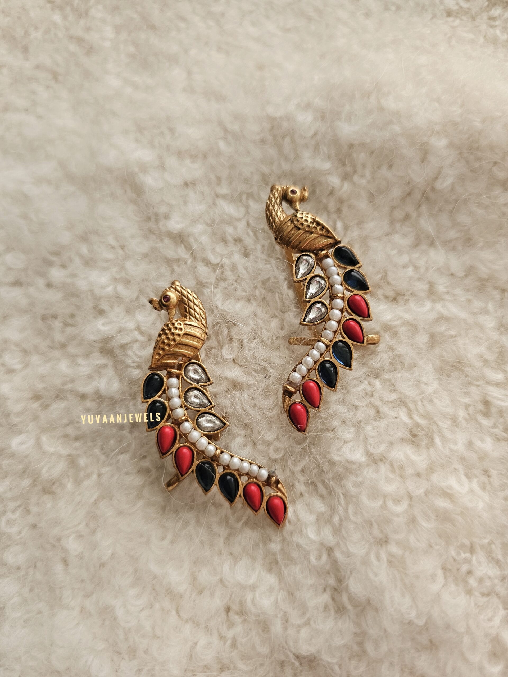 Nirya handcrafted ear cuffs Thumbnail