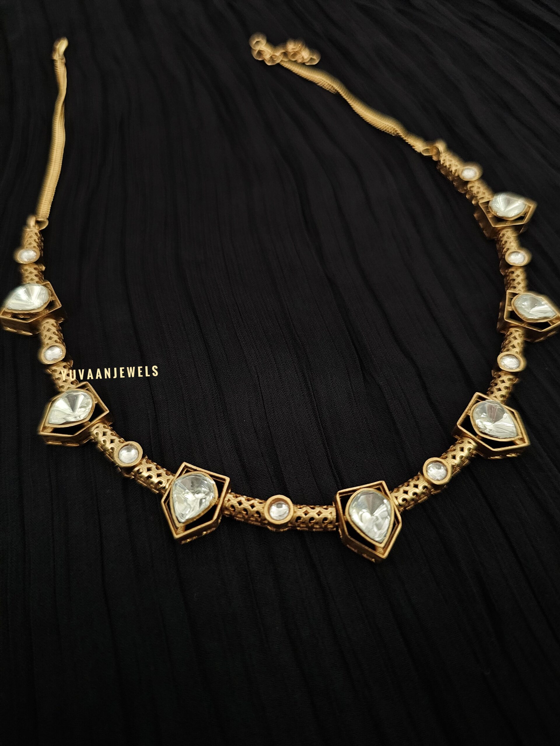 Nishat polki necklace Thumbnail