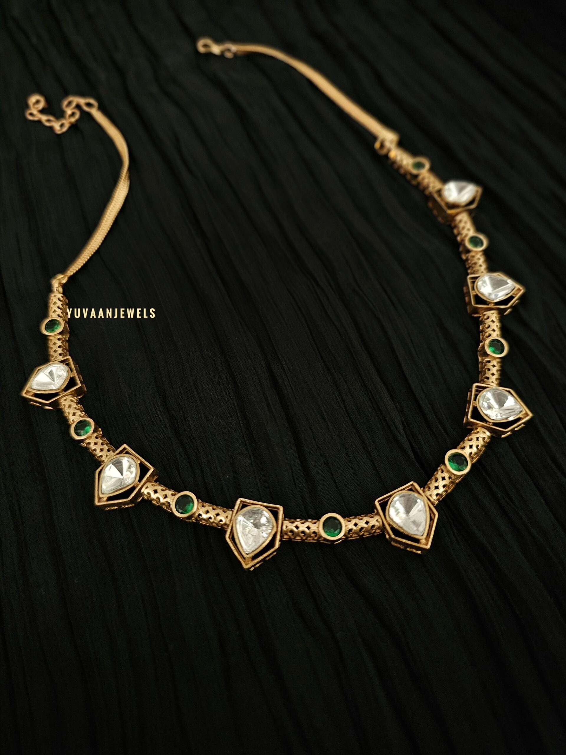 Nishat polki necklace Thumbnail