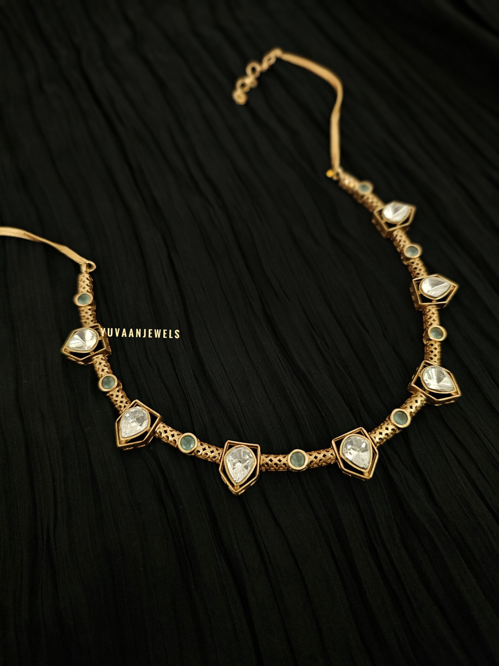 Nishat polki necklace Thumbnail
