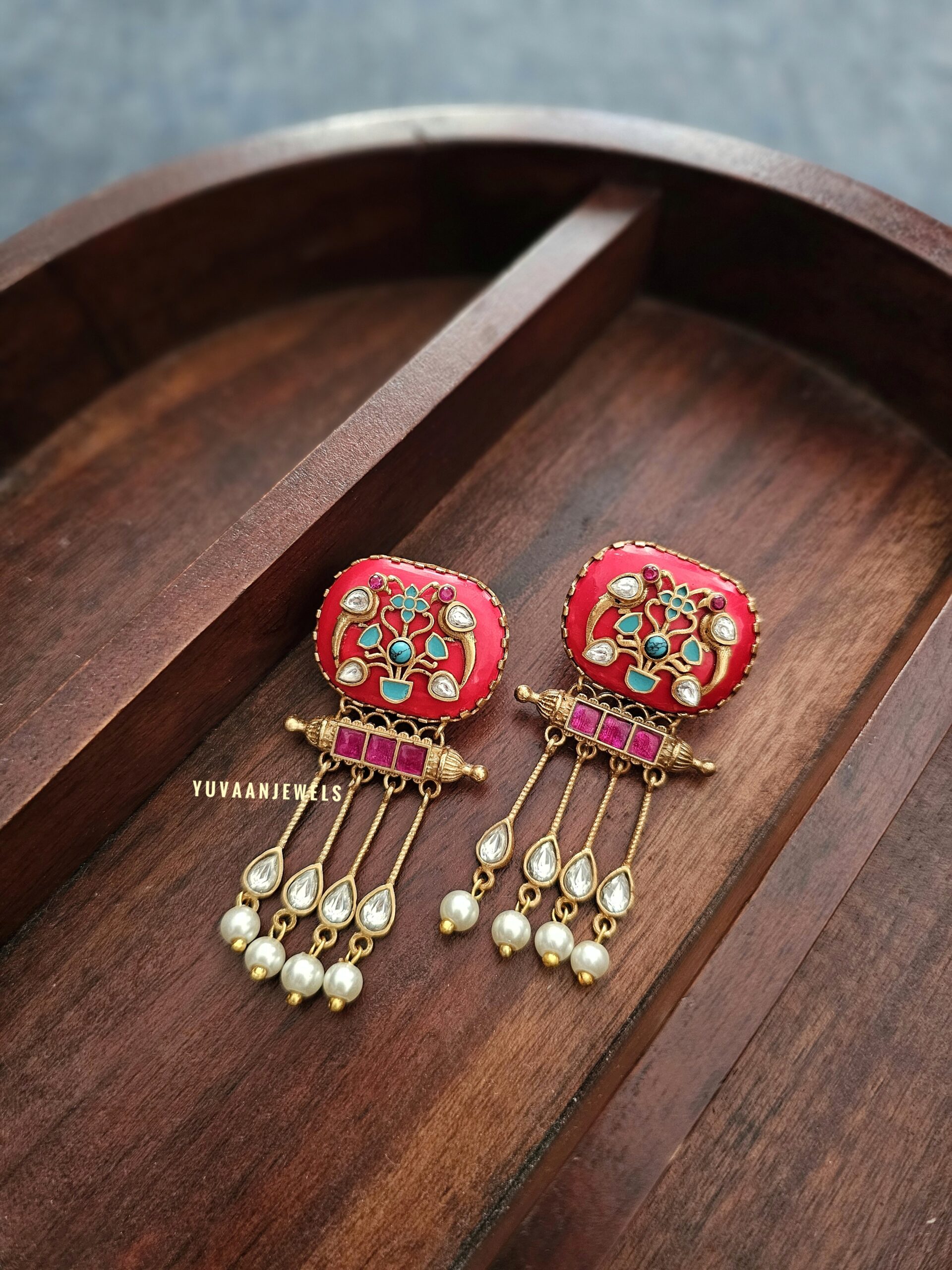 Ayushi handcrafted earrings Thumbnail