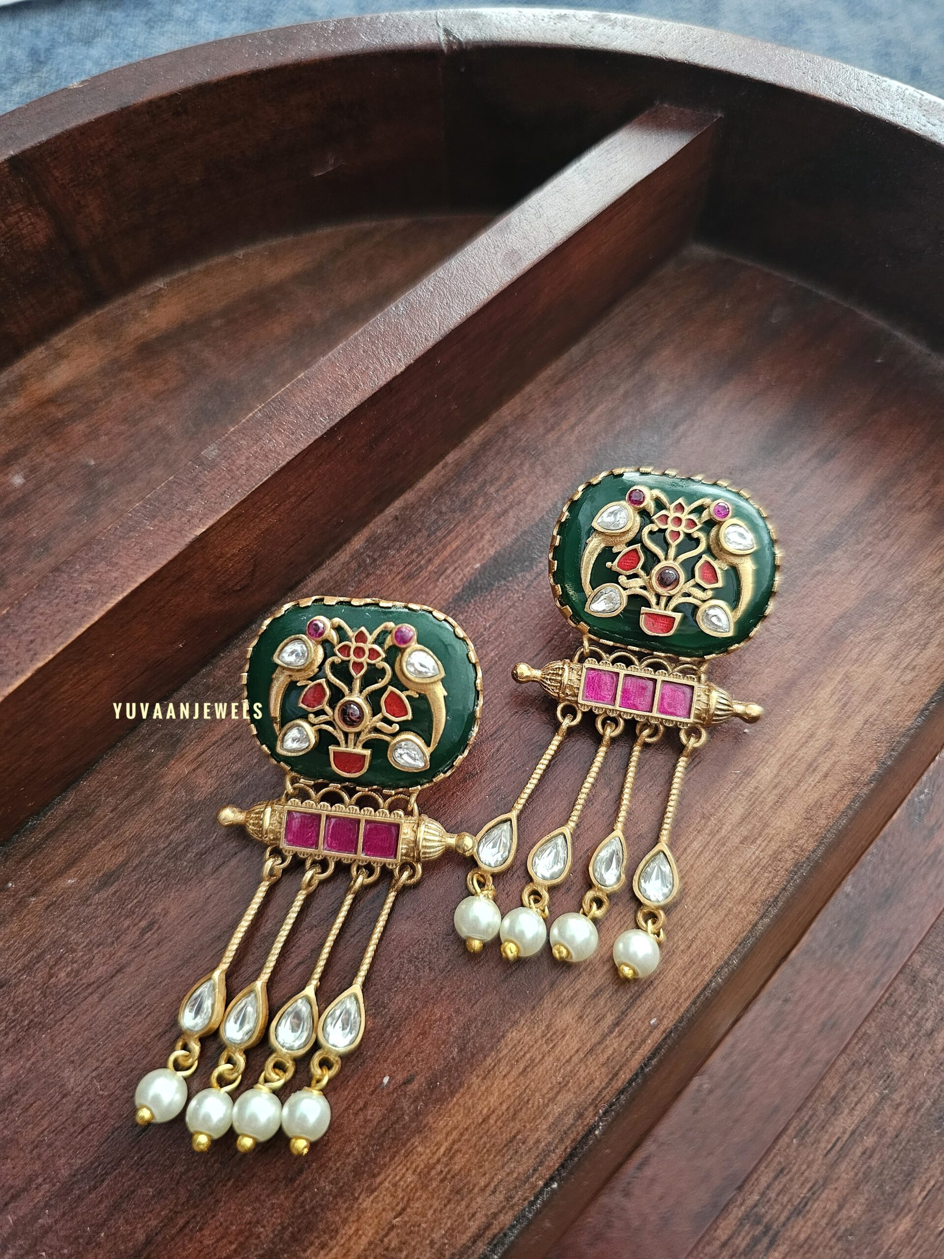 Ayushi handcrafted earrings Thumbnail