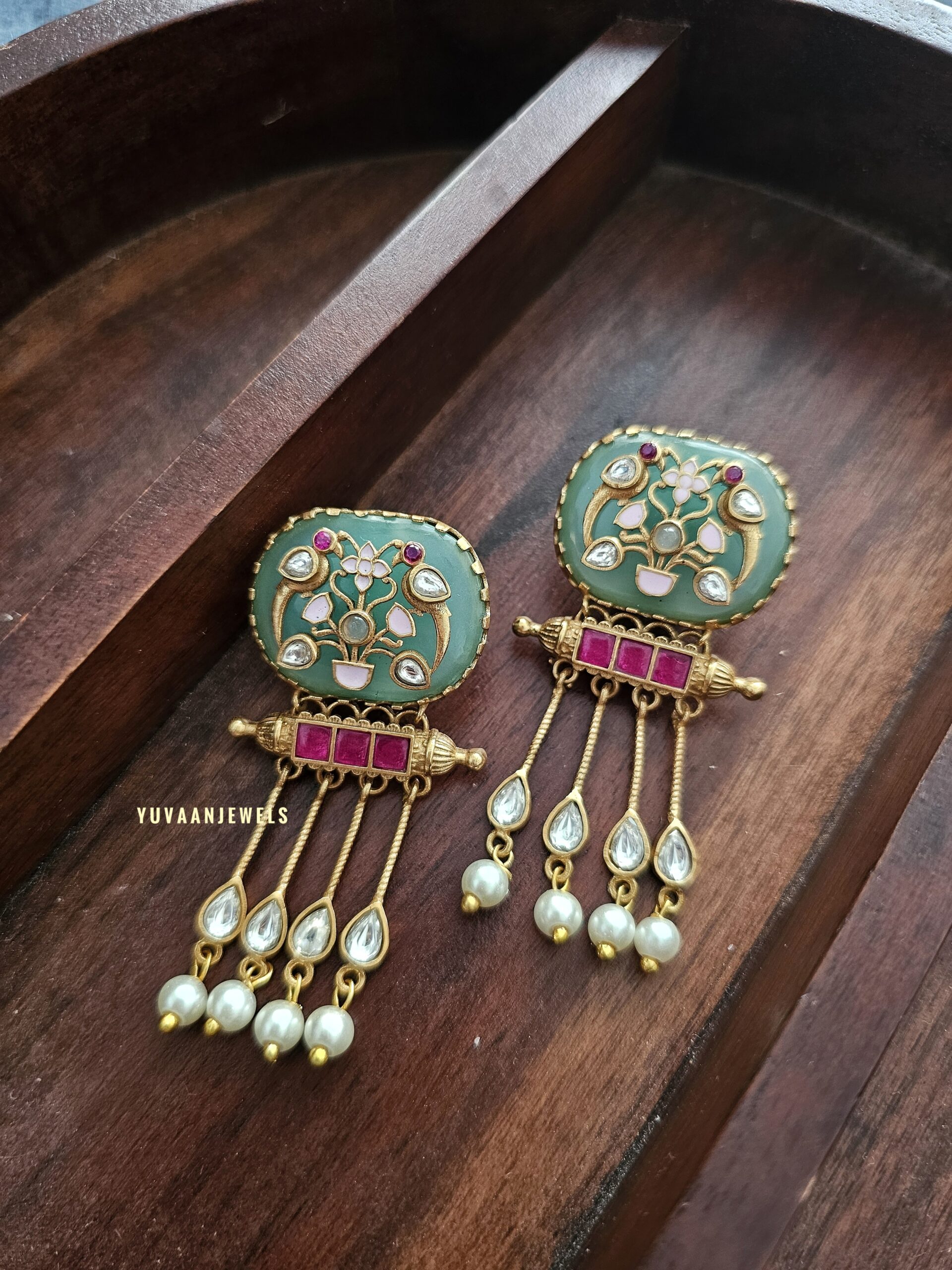 Ayushi handcrafted earrings Thumbnail