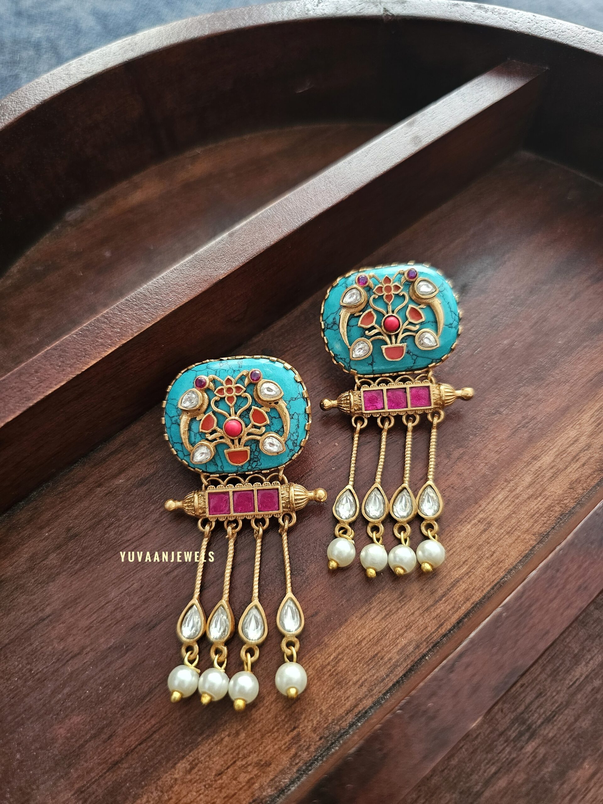 Ayushi handcrafted earrings Thumbnail