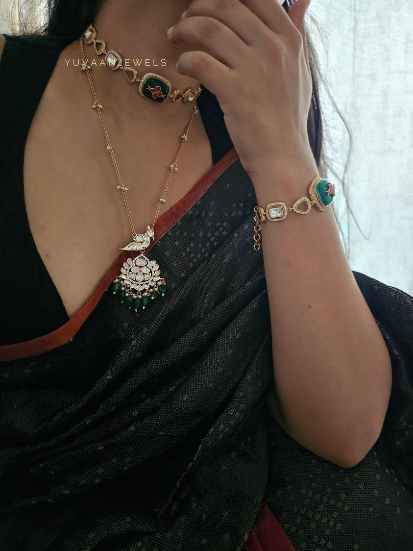 Asra delicate choker Thumbnail