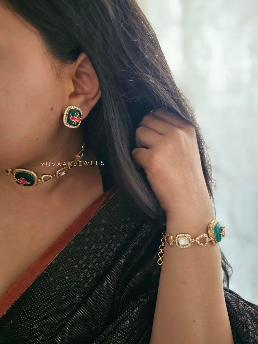 Asra delicate choker Thumbnail