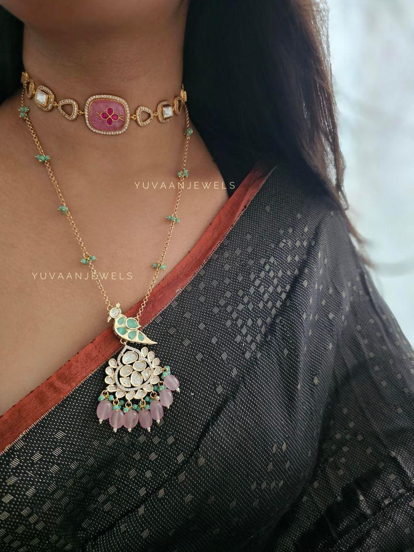 Asra delicate choker Thumbnail