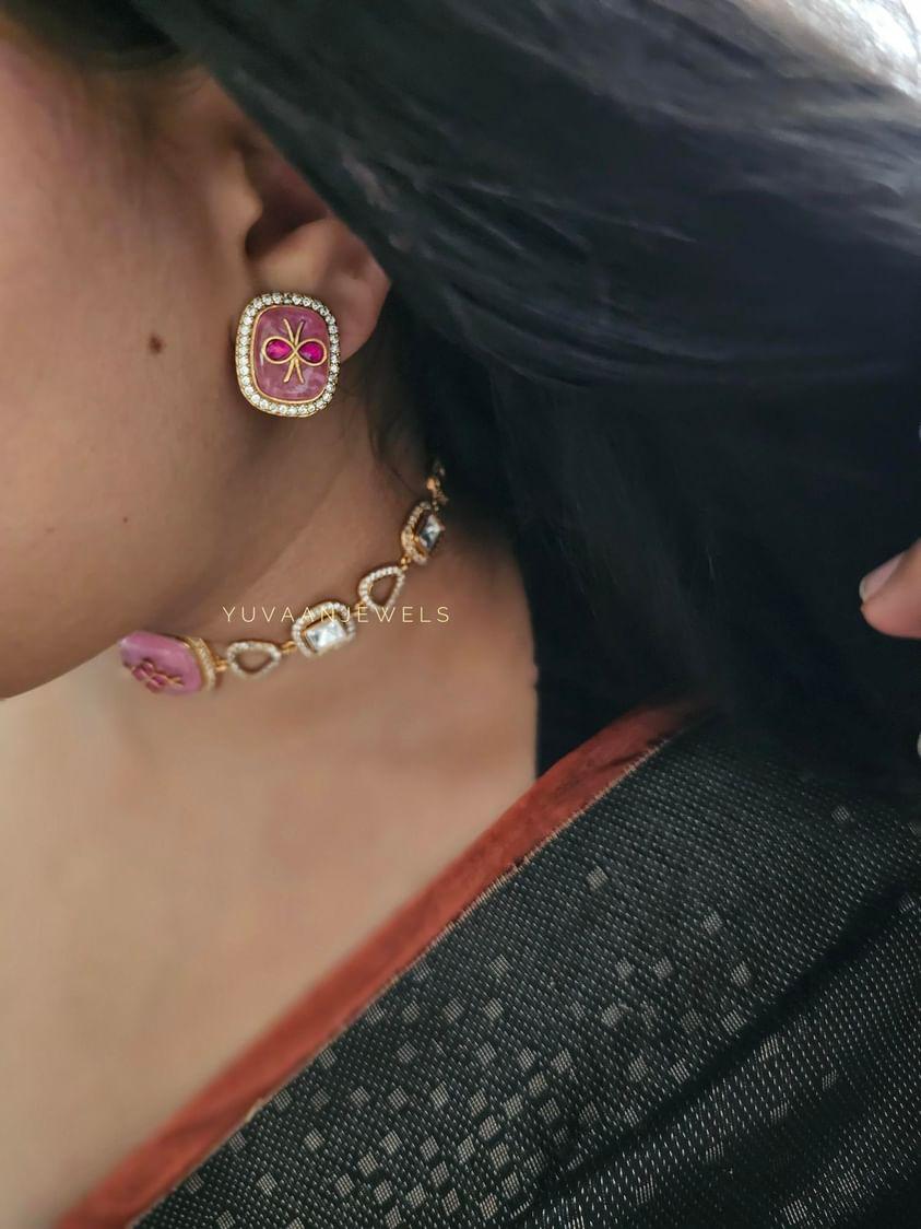 Asra delicate choker Thumbnail