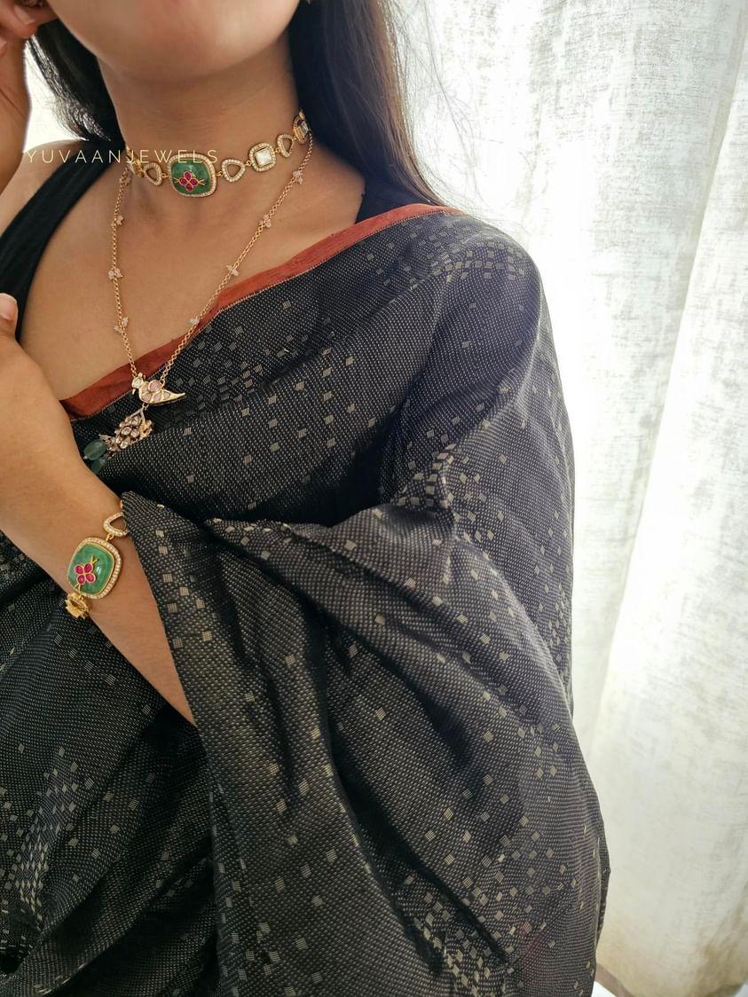Asra delicate choker Thumbnail