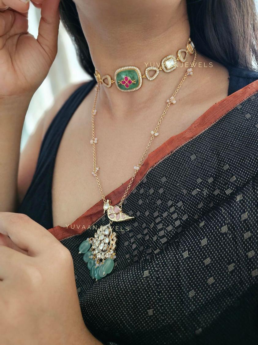 Asra delicate choker Thumbnail