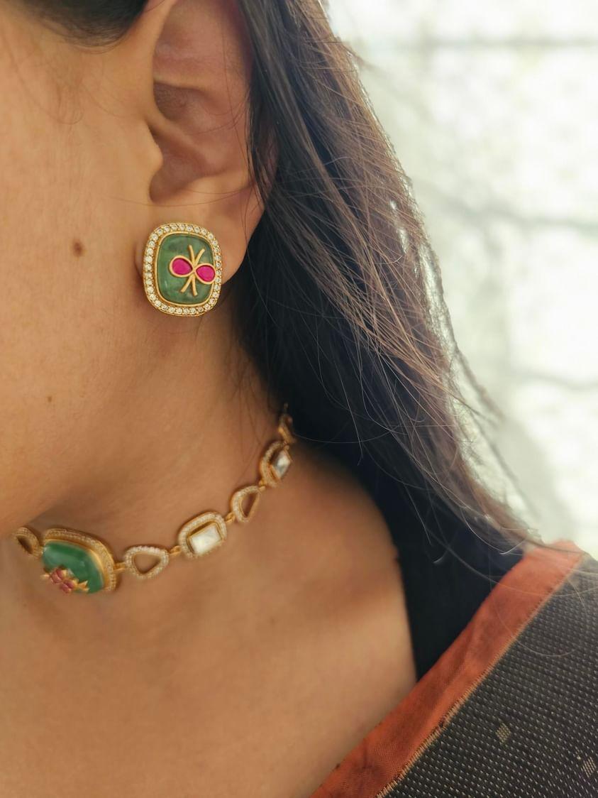 Asra delicate choker Thumbnail