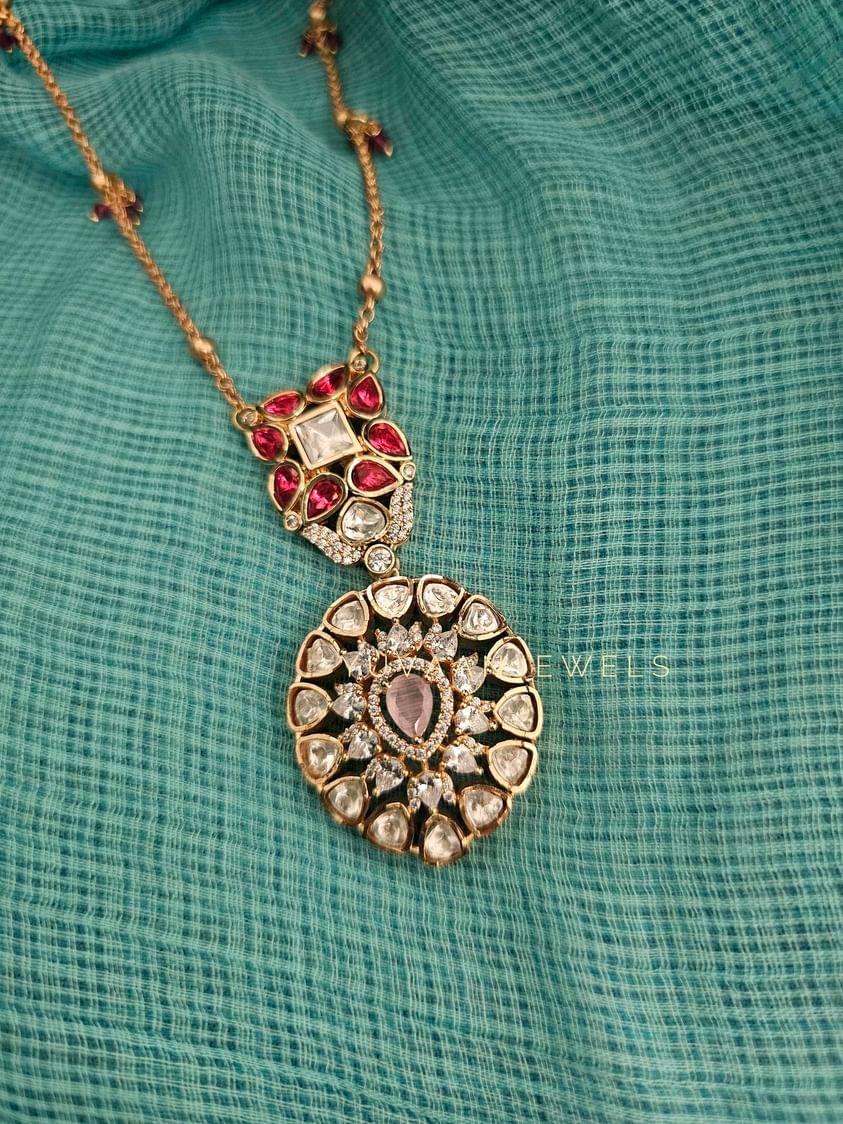 Sneha delicate necklace Thumbnail