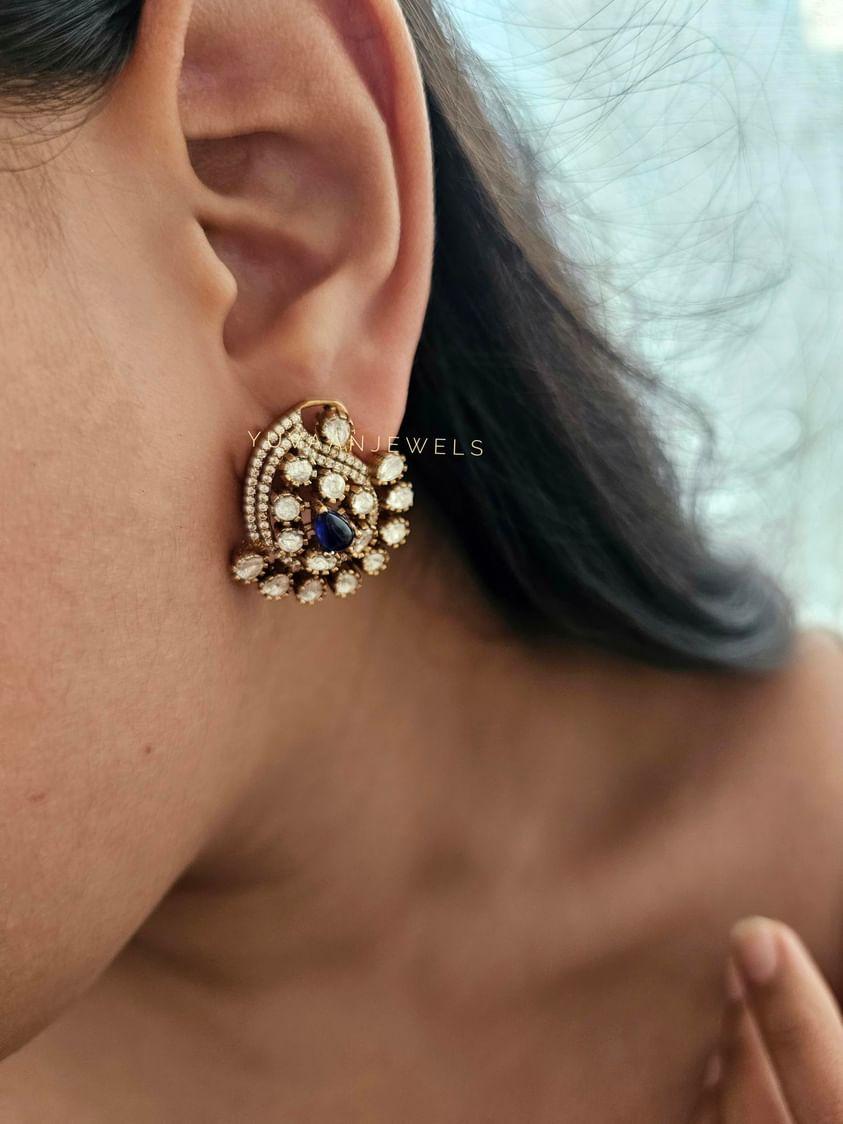 Kali polki Earings Thumbnail