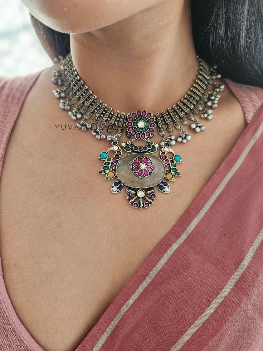 Durga handcrafted necklace