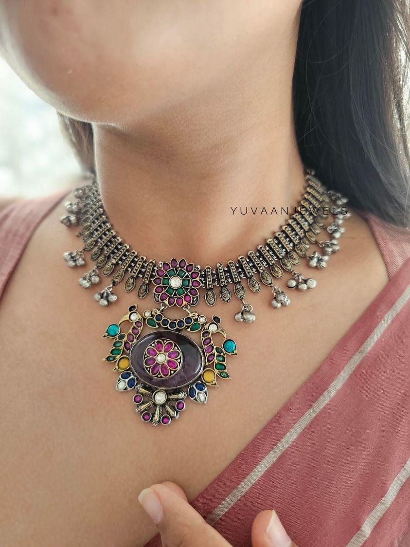 Durga handcrafted necklace