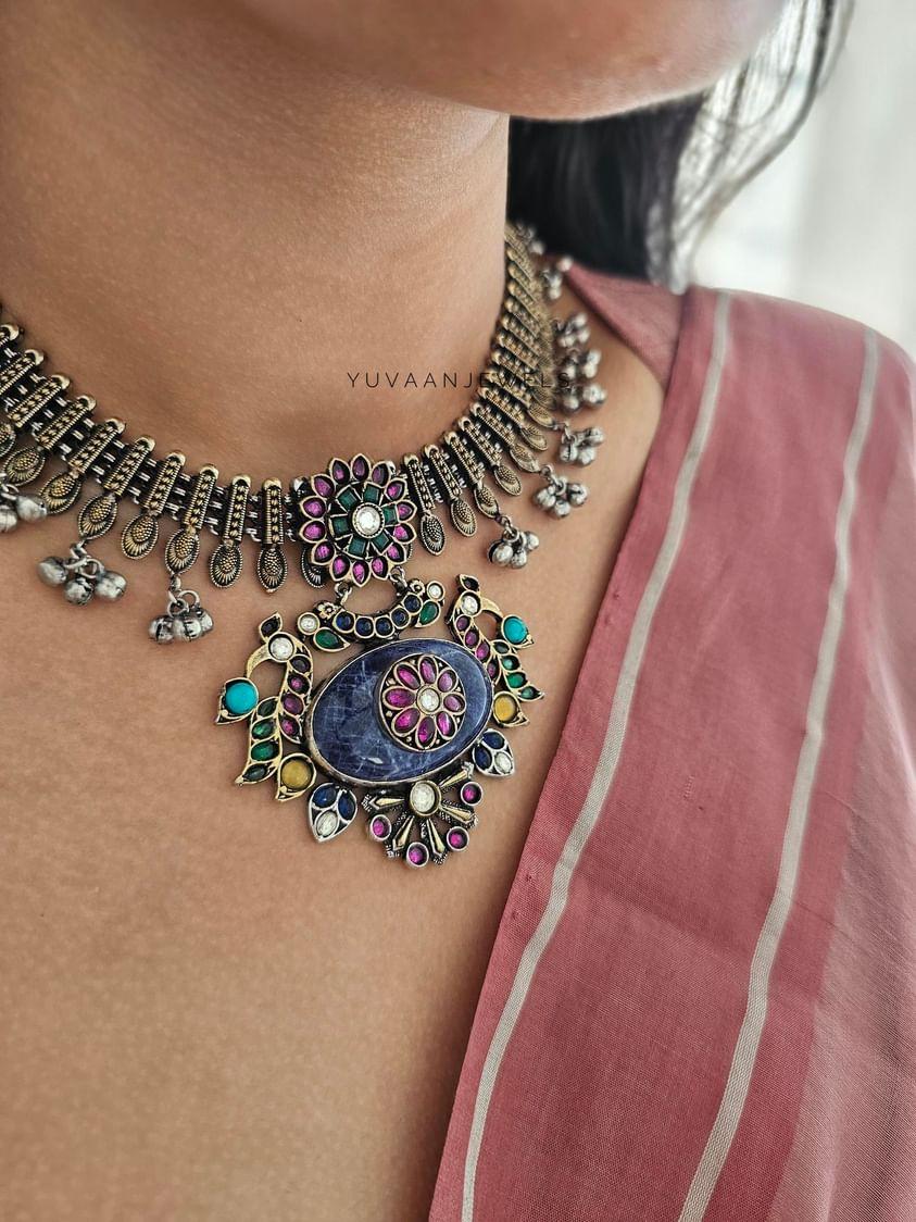 Durga handcrafted necklace