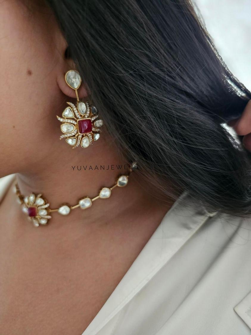 Shaili polki choker Thumbnail