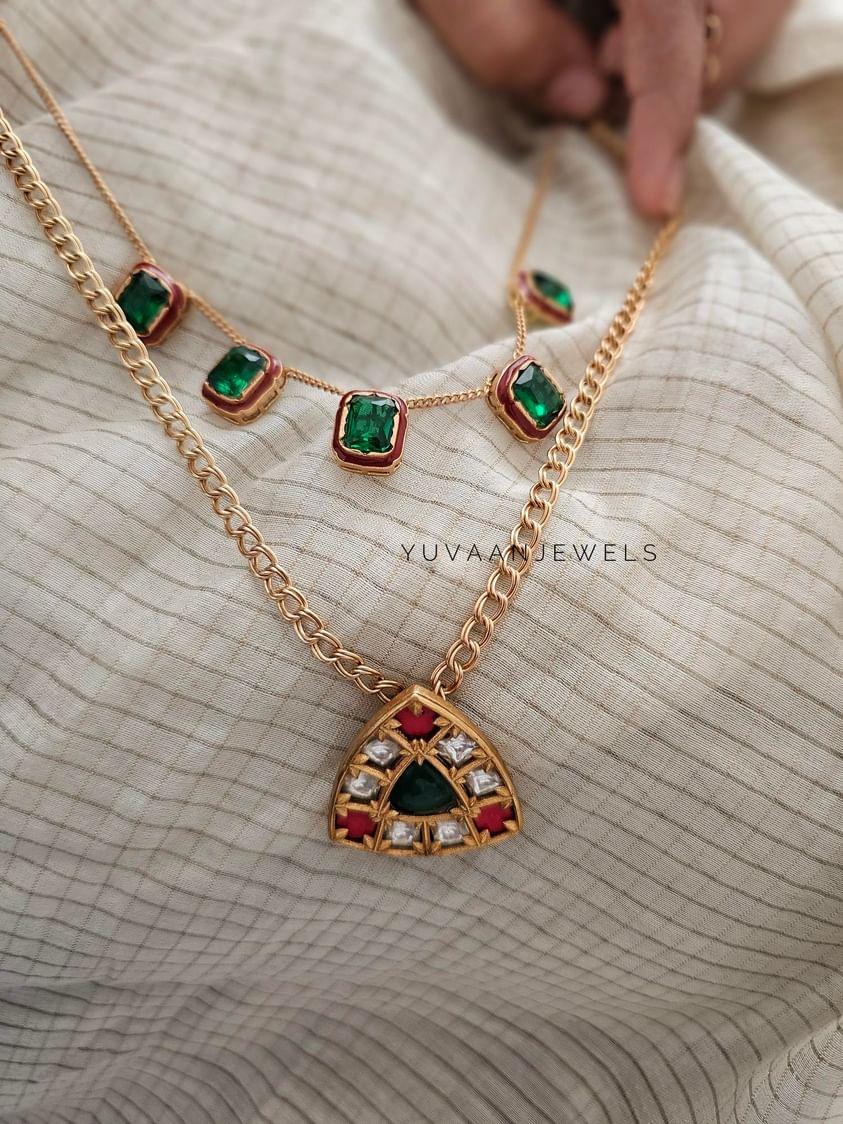 Dripti delicate necklace Thumbnail