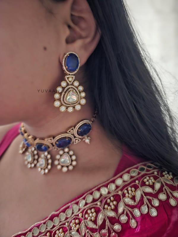 Kanchan Polki choker Thumbnail