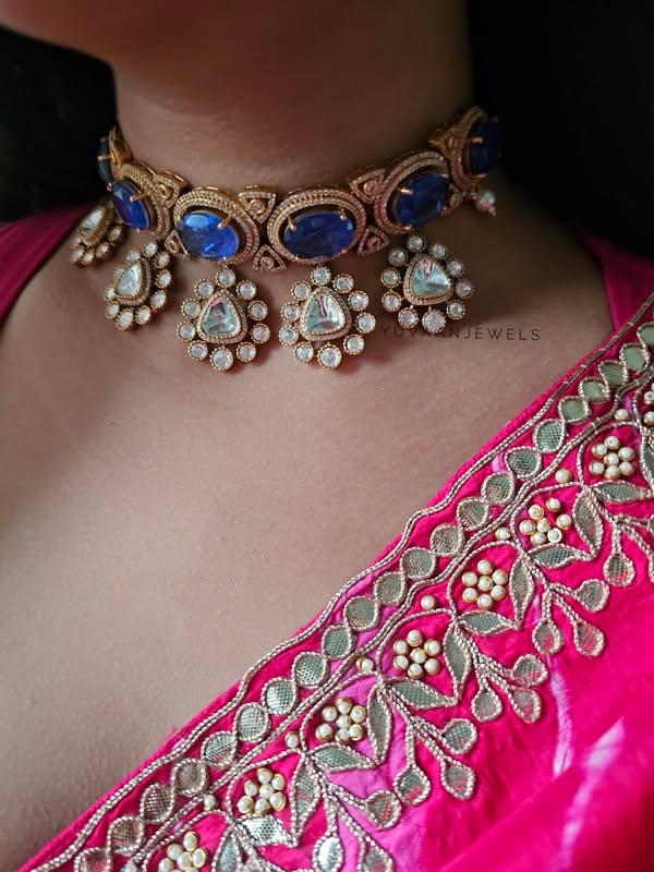 Kanchan Polki choker Thumbnail