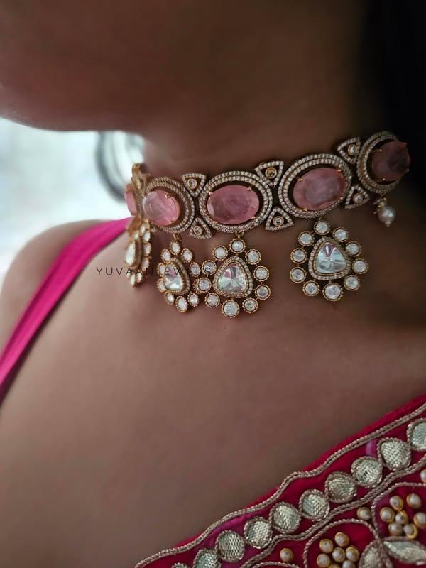 Kanchan polki choker Thumbnail