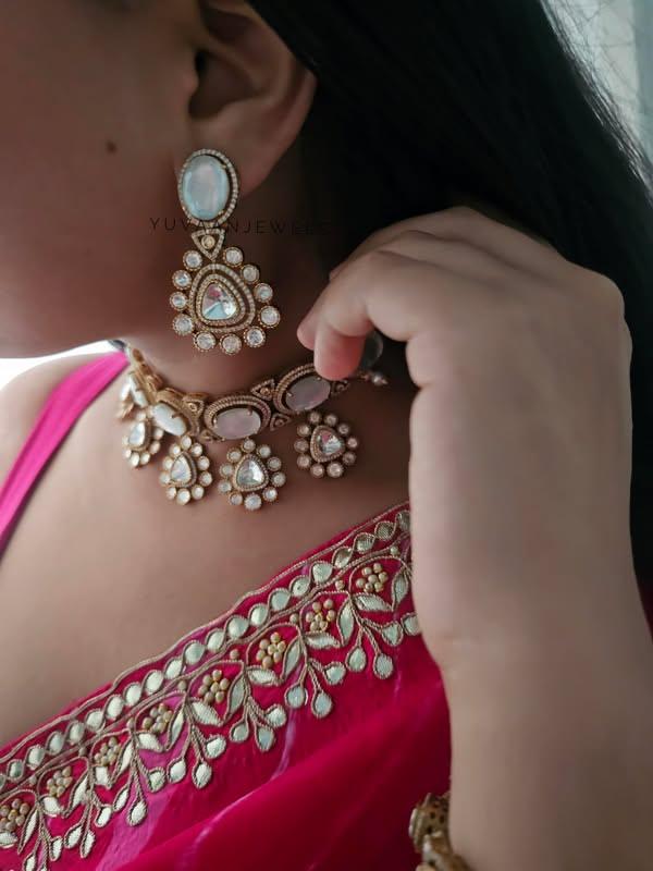 Kanchan polki choker Thumbnail