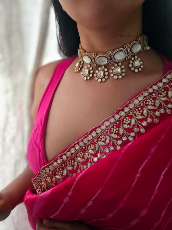 Kanchan polki choker Thumbnail