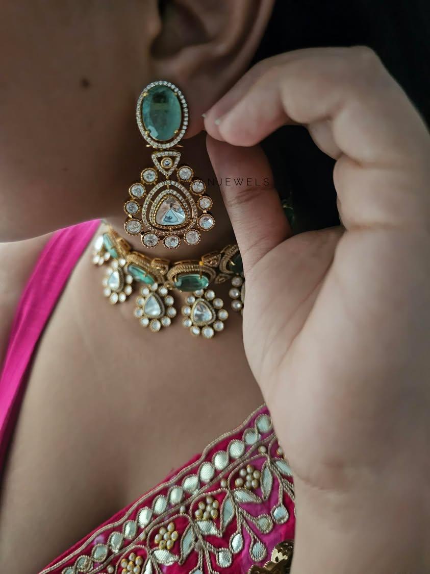 Kanchan polki choker Thumbnail