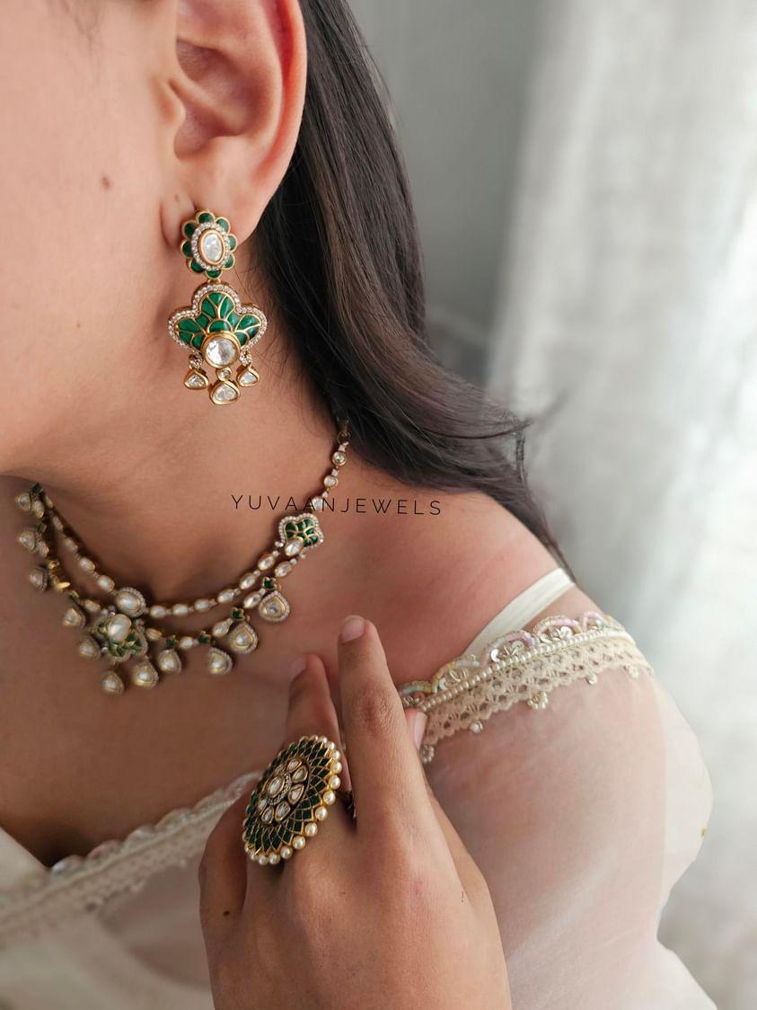 Ambika polki necklace Thumbnail