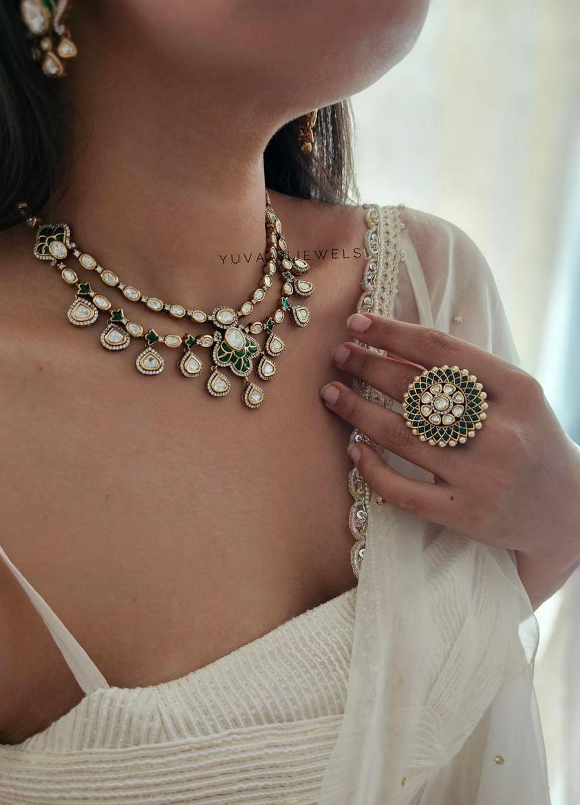 Ambika polki necklace Thumbnail