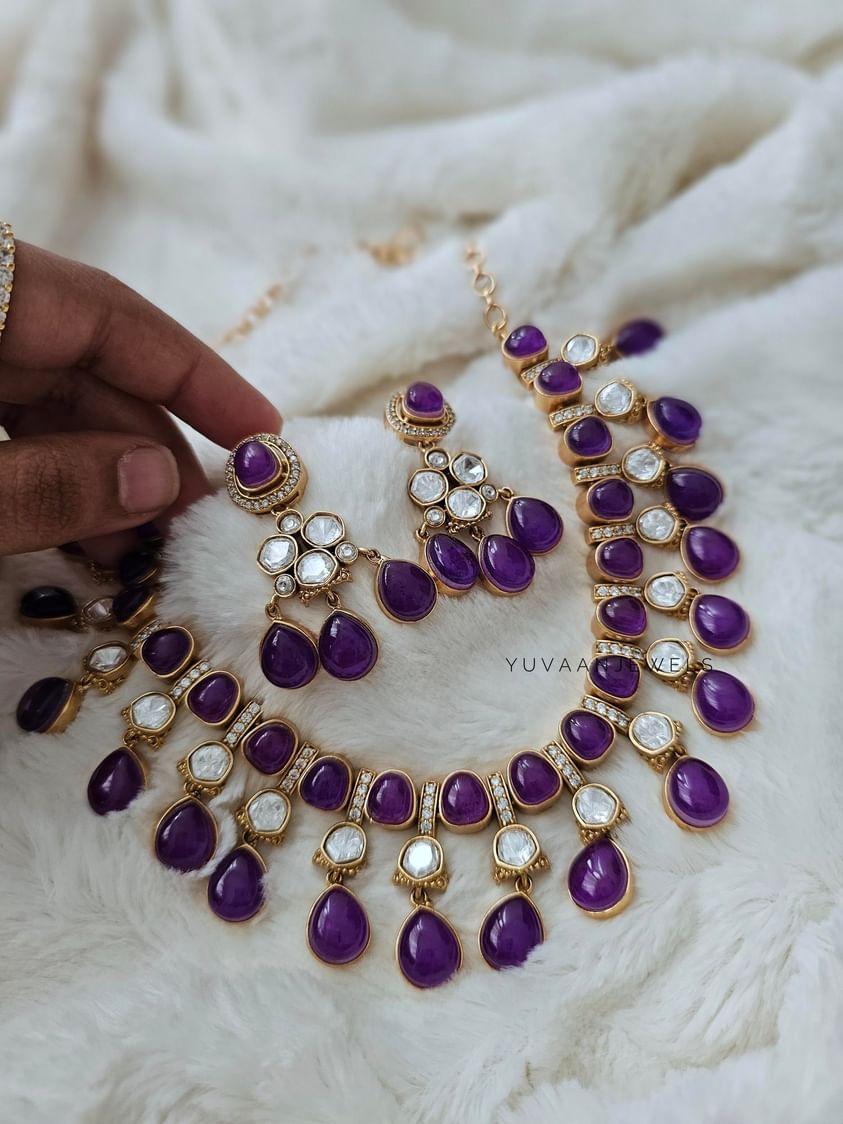 Piedera polki necklace Thumbnail