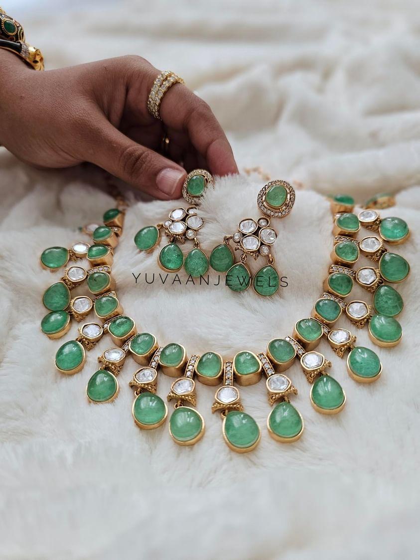 Piedera polki necklace Thumbnail