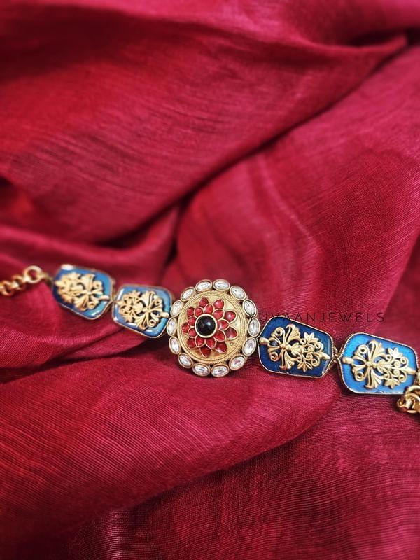 Zoey handcrafted choker Thumbnail