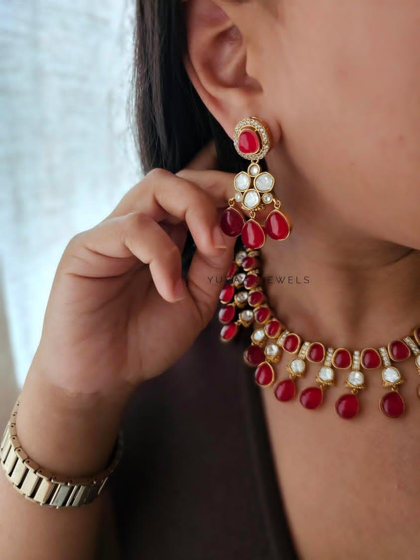 Piedera polki necklace Thumbnail