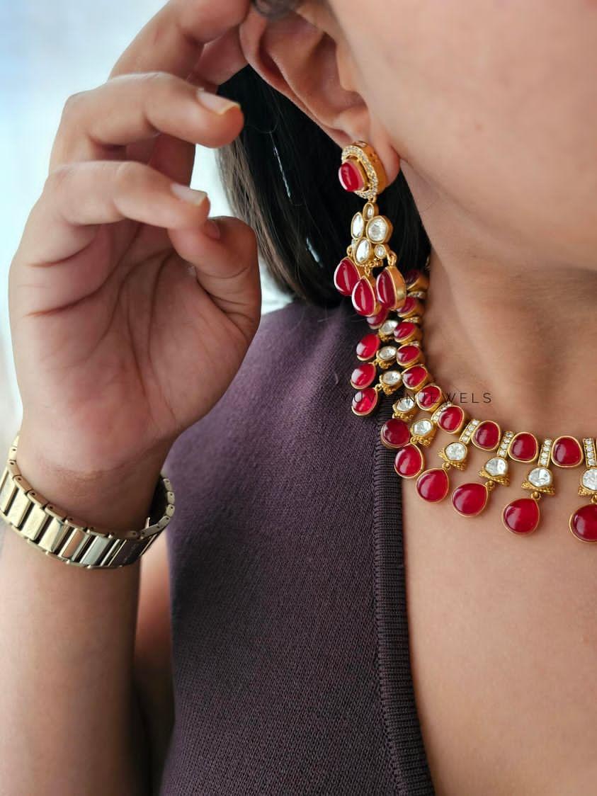Piedera polki necklace Thumbnail