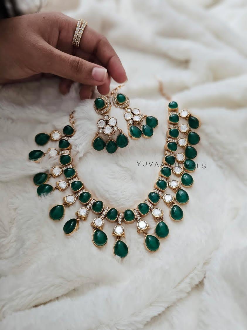 Piedera polki necklace Thumbnail